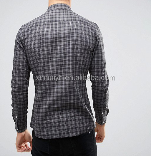 The wholesale Custom 100% Cotton Yarn Dyed Flannel Gentry Mens check Shirts