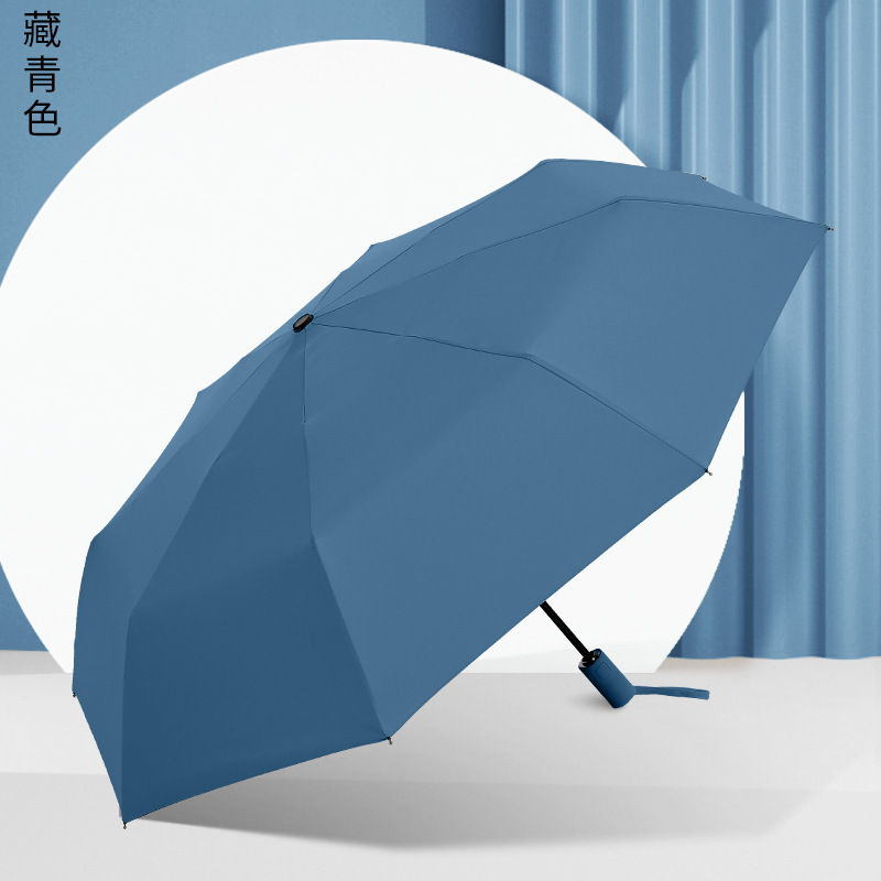 Automatic Umbrella For Rain And Sun Protection-UV Block Windproof Portable Heavy Duty Compact Umbrella For Car Backpack D23-96