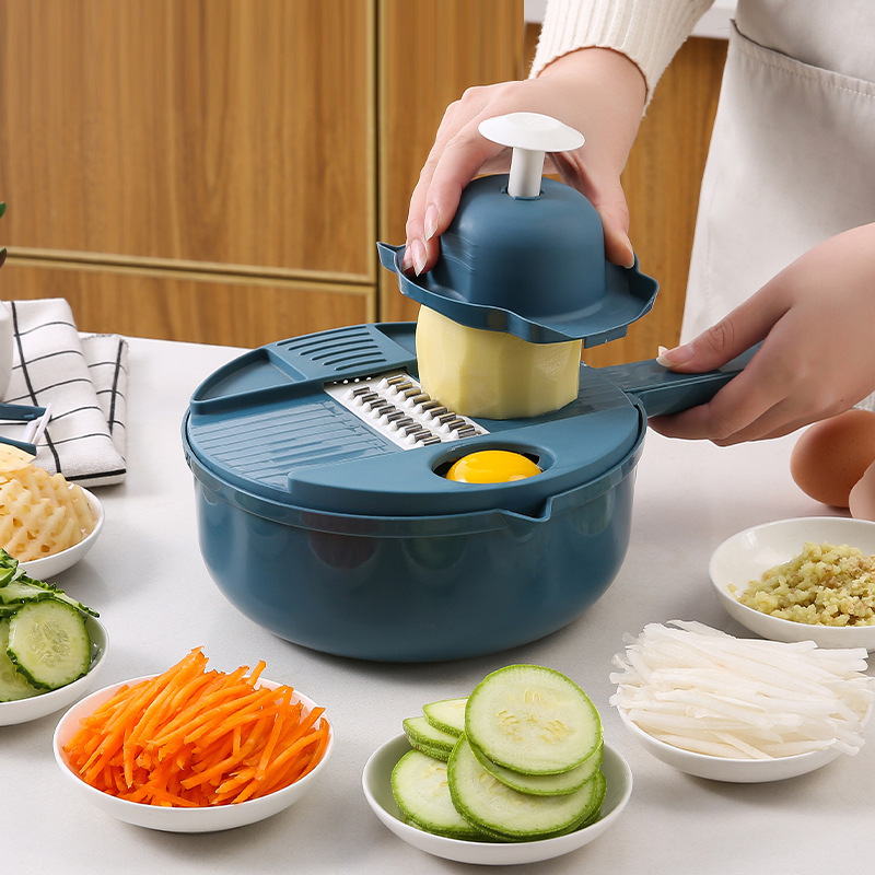 Kitchen Multifunctional Salad Utensils Vegetable Chopper Carrot Potato Manual Shredder Kitchen Cooking Vegetable Tools D23-52