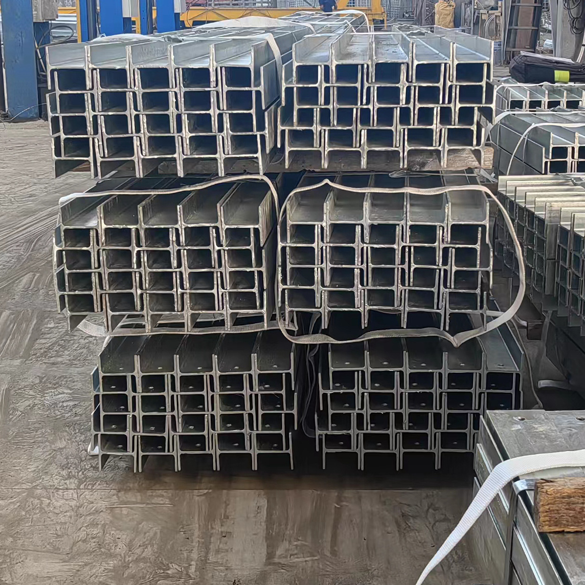 Hot-Selling Q235B Building Structure Material Hot DIP Galvanized H Bean Steel I Steel Beam