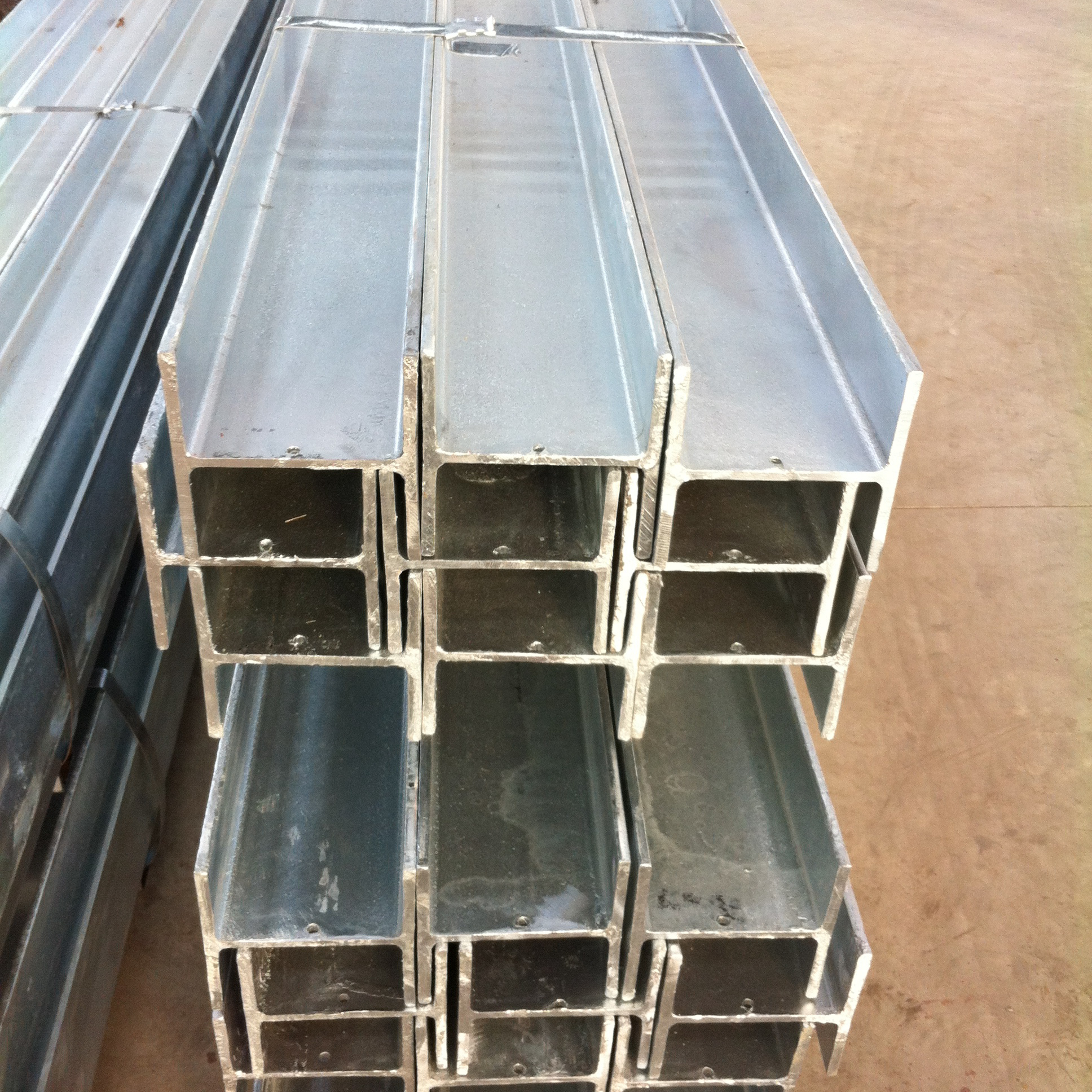 100UC 150UC Hot Rolled Hot DIP Galvanized H Beam Steel Use Steel Structure Building