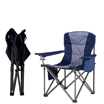 Beach Camping Folding Chairs for Heavy People and Adults with Carry Bag