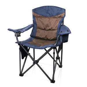 Hot Sale Heavy Duty Folding Camping Chairs with Cooler Bag