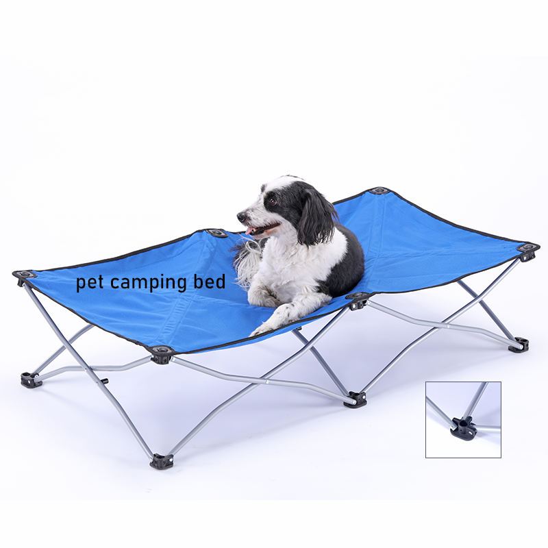 Summer Trip Waterproof Dog Couch Camping Elevated Chew Proof Pet Bed Foldable Raised Dog Bed