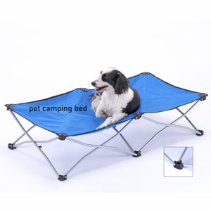 Summer Trip Waterproof Dog Couch Camping Elevated Chew Proof Pet Bed Foldable Raised Dog Bed