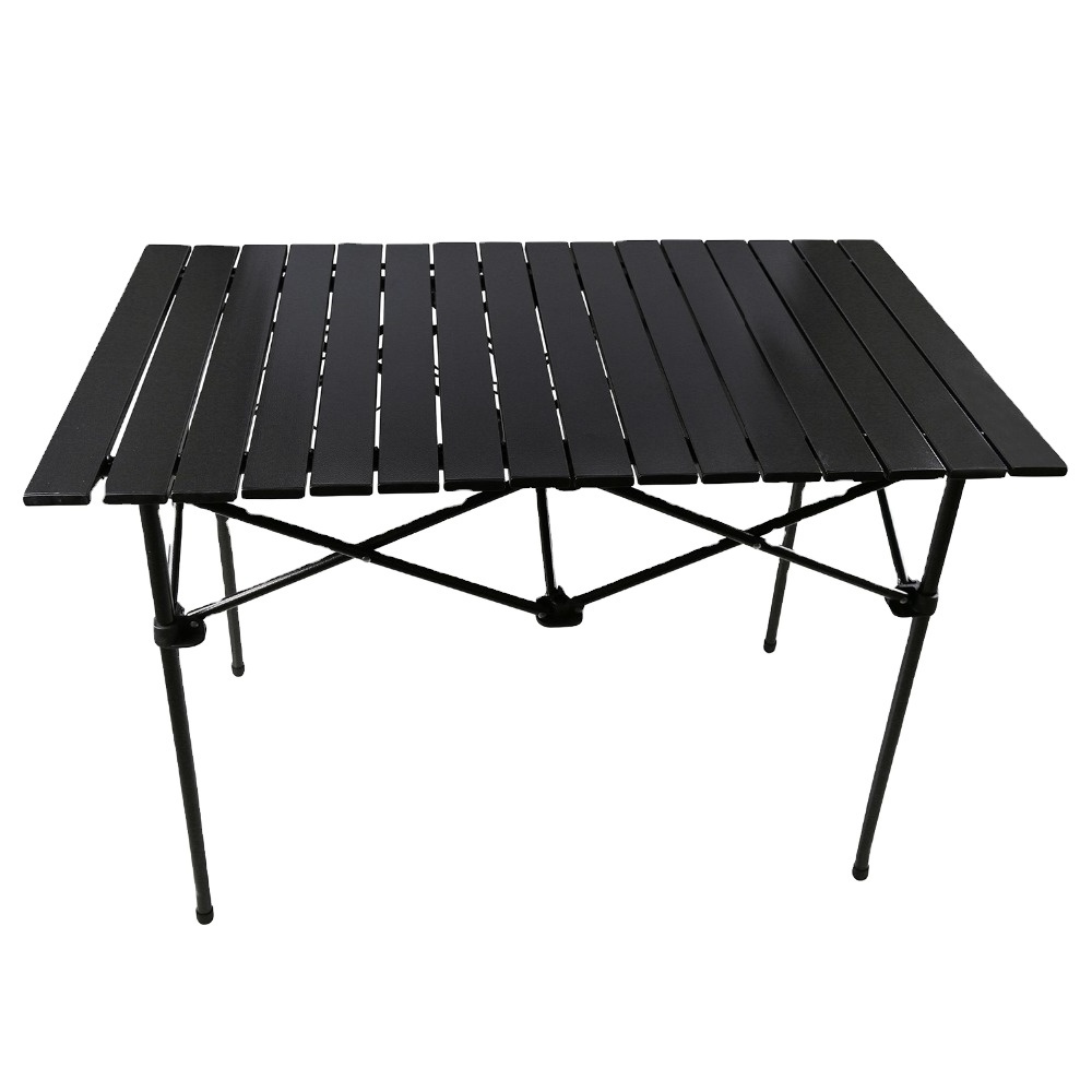 Lightweight Roll Up Composite Aluminum Folding Camping Picnic Table