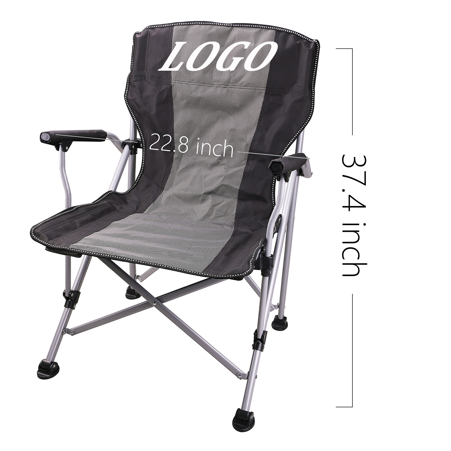 OEM ODM Heavy Duty Outdoor Tailgating Lawn Beach Chair Portable Camping Chair