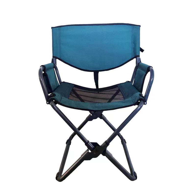 Heavy Duty Fishing Chair Portable Collapsible Camping Table  Extra Wide Folding Director Chair