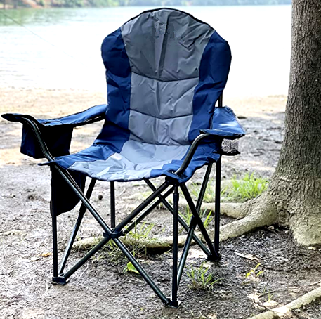 Hot Sale Heavy Duty Folding Camping Chairs with Cooler Bag