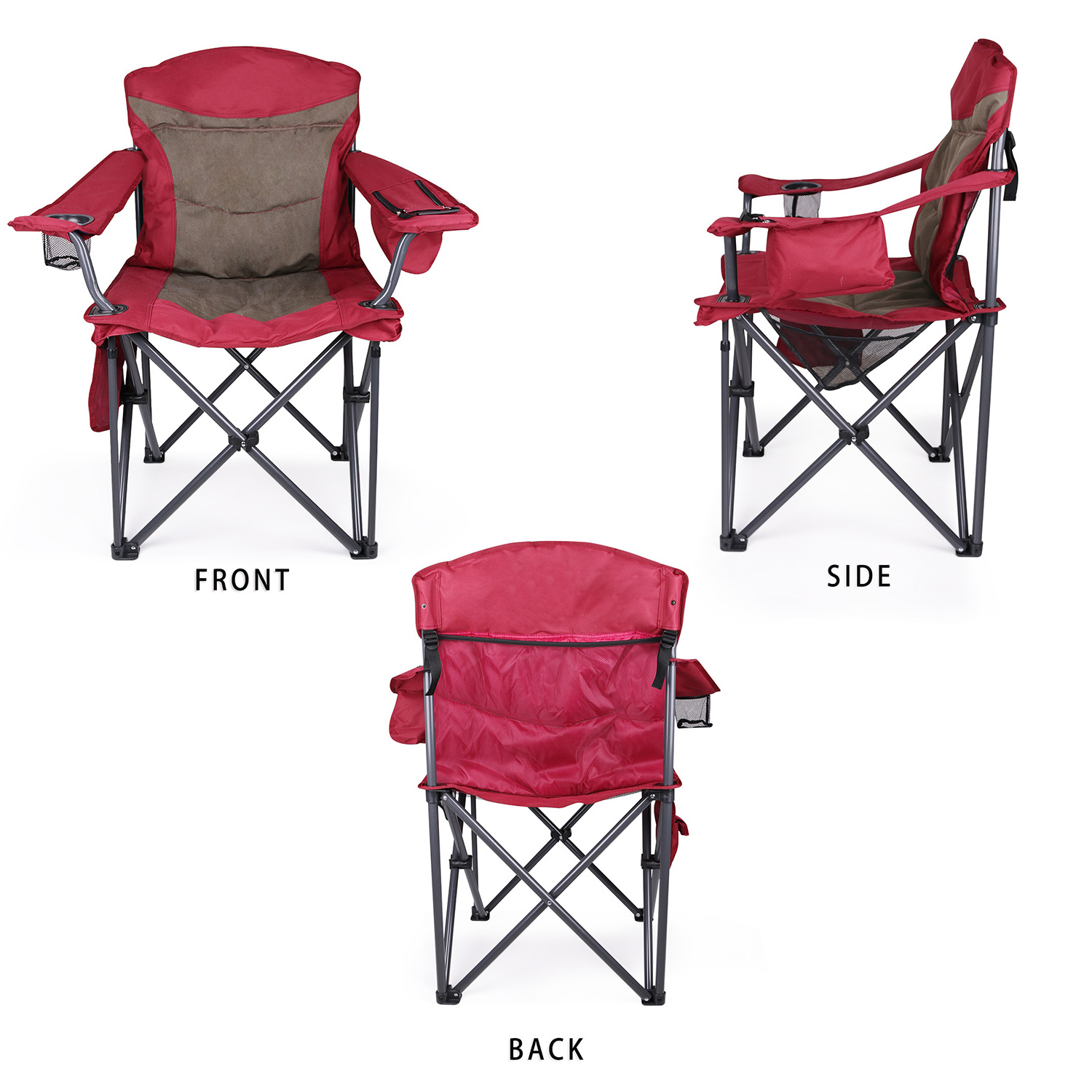 Customized Highest Quality Folding Camping Chair with Carry Bag