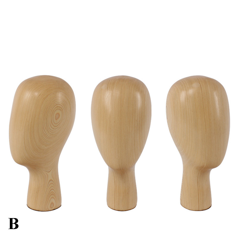 Mannequin Heads Display Mannequins Wooden Head Model For Hat