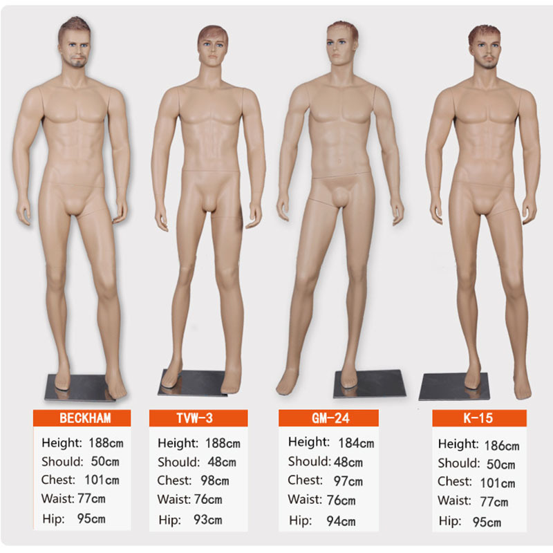 XINJI Lifestyle Sexy Realistic Lifelike Make-up Male Doll Dummy Mannequin Full Body For Sale