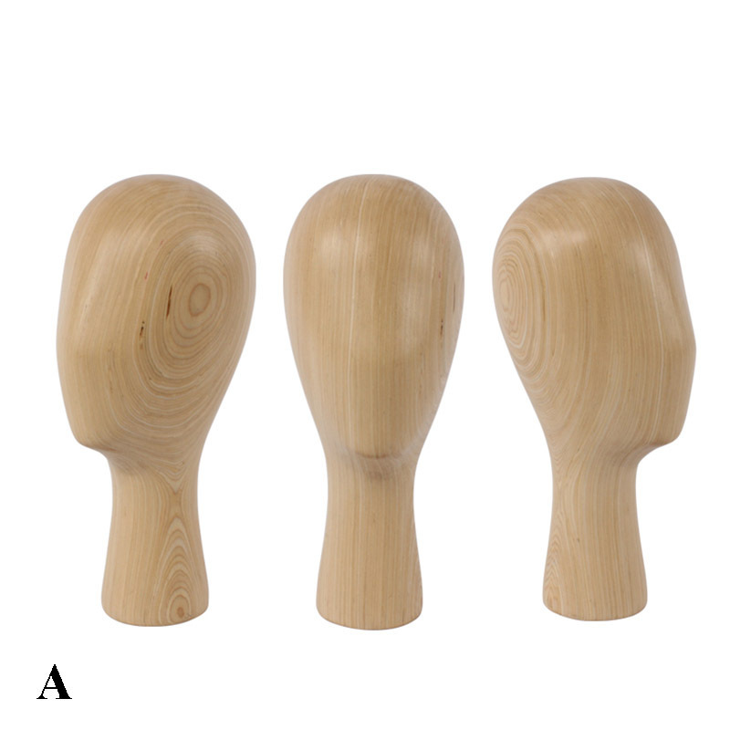 Mannequin Heads Display Mannequins Wooden Head Model For Hat