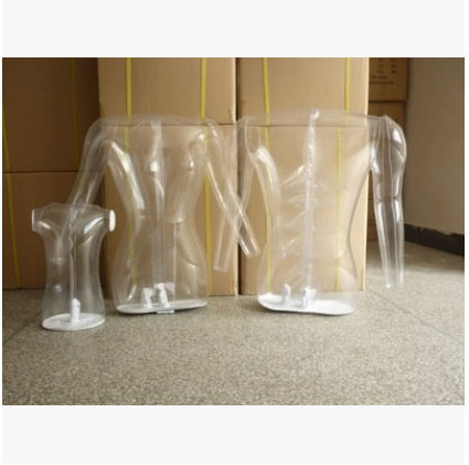 XINJI Fashion Style Manikin Torso Male Female Inflatable Model Inflatable Clear Mannequin