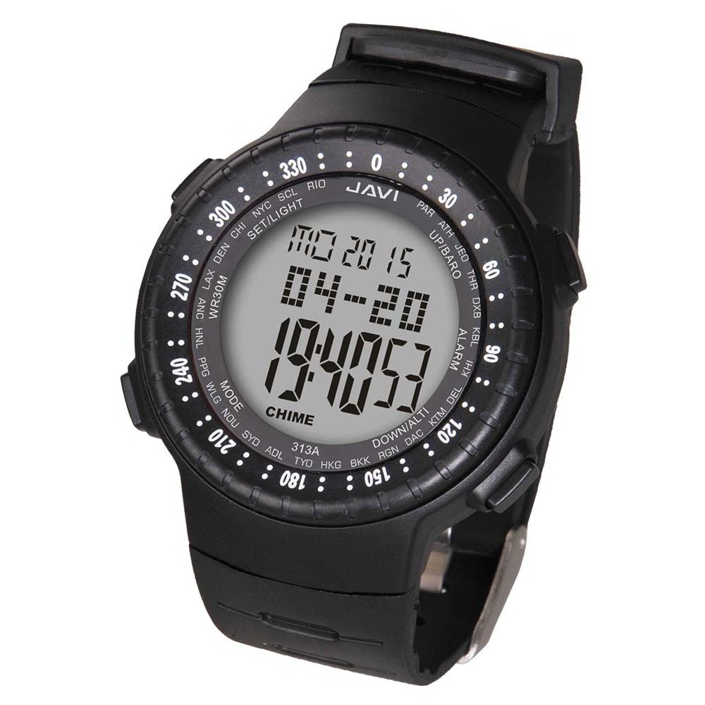 JAVI New Fashion Outdoor Sport Multifunctional Altimeter Watch For Climbing Air Pressure Temperature Weather Forecast