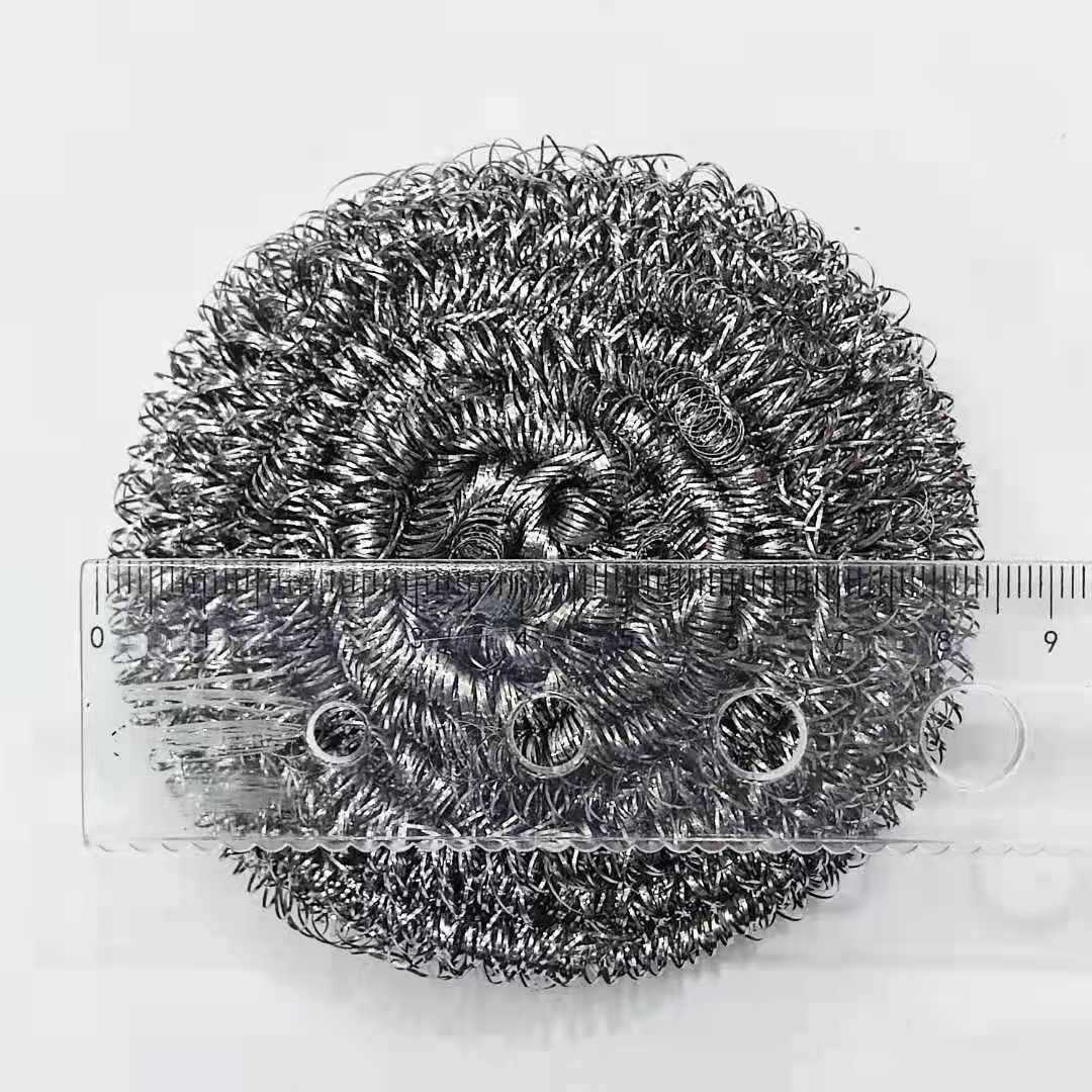 Stainless Steel Sponges Scouring Pad Steel Wool Scrubber Metal Scrubbers for Pans Steel Wool Soap Pads