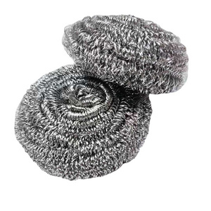 Stainless Steel Sponges Scouring Pad Steel Wool Scrubber Metal Scrubbers for Pans Steel Wool Soap Pads