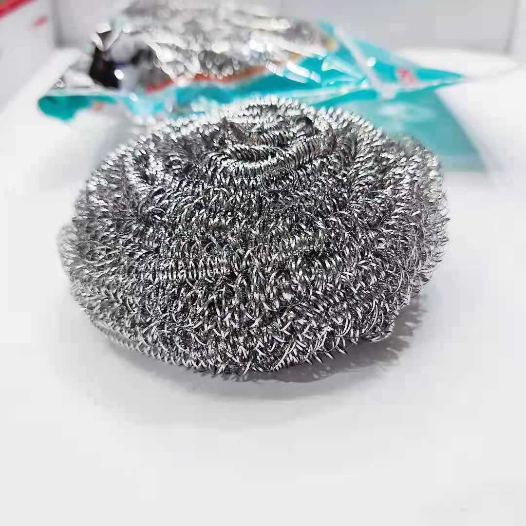 Stainless Steel Sponges Scouring Pad Steel Wool Scrubber Metal Scrubbers for Pans Steel Wool Soap Pads