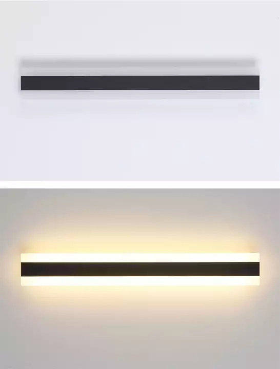 Modern Luminaire Garden Sconce Linear Strip Ip65 Aluminum Long Outdoor LED Wall Light