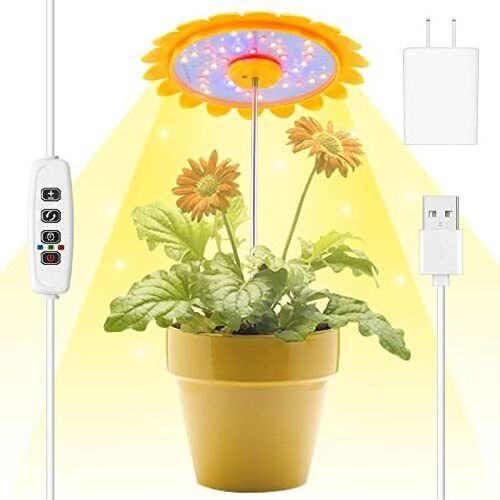 Professional Factory White Usb Umbrella Grow Light For Mini Smart Garden Potted Plant Led Grow Light