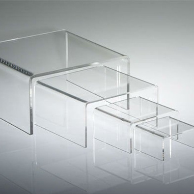 Clear Acrylic Display Shelf Risers Acrylic Simple Cheap Display Rack Acrylic Quilt Display Rack Disassemble