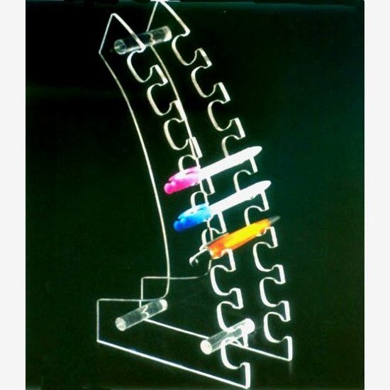 Fixed Up and Down Clear Acrylic Pen Holder Acrylic Pencil Display Stand