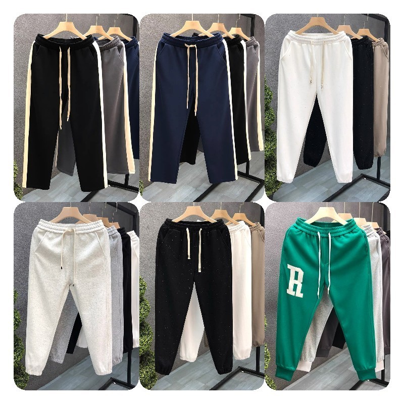 Wholesale of high-quality men's slim fitting men's casual jogging new men's pants Cotton casual track pants