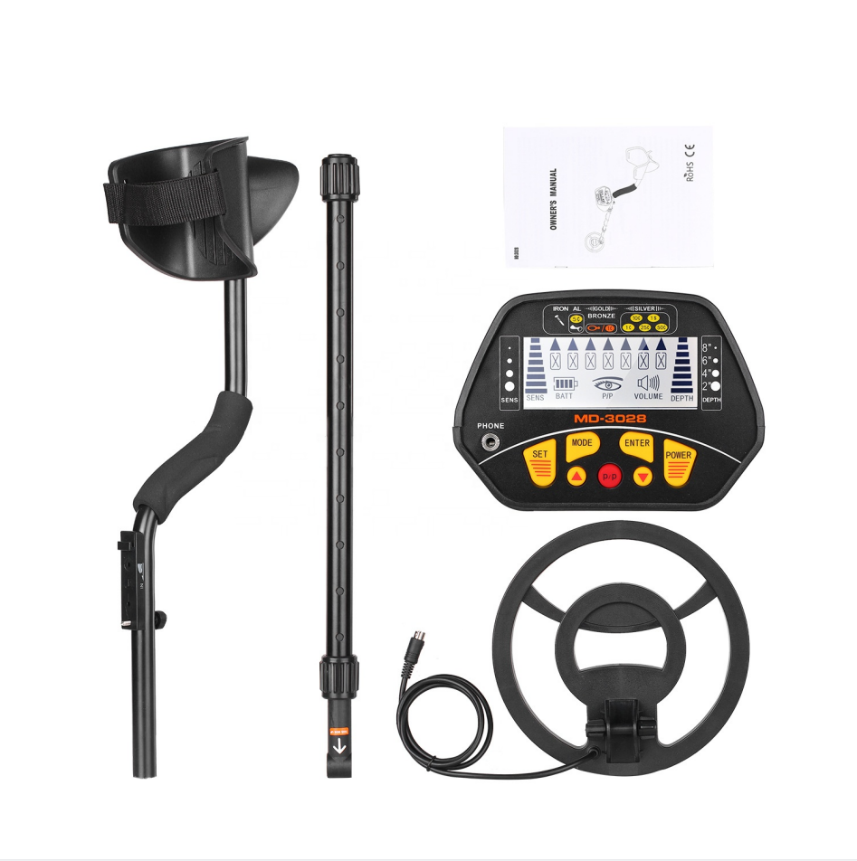 MD3028 High sensitivity precision positioning underground metal detector with backlight