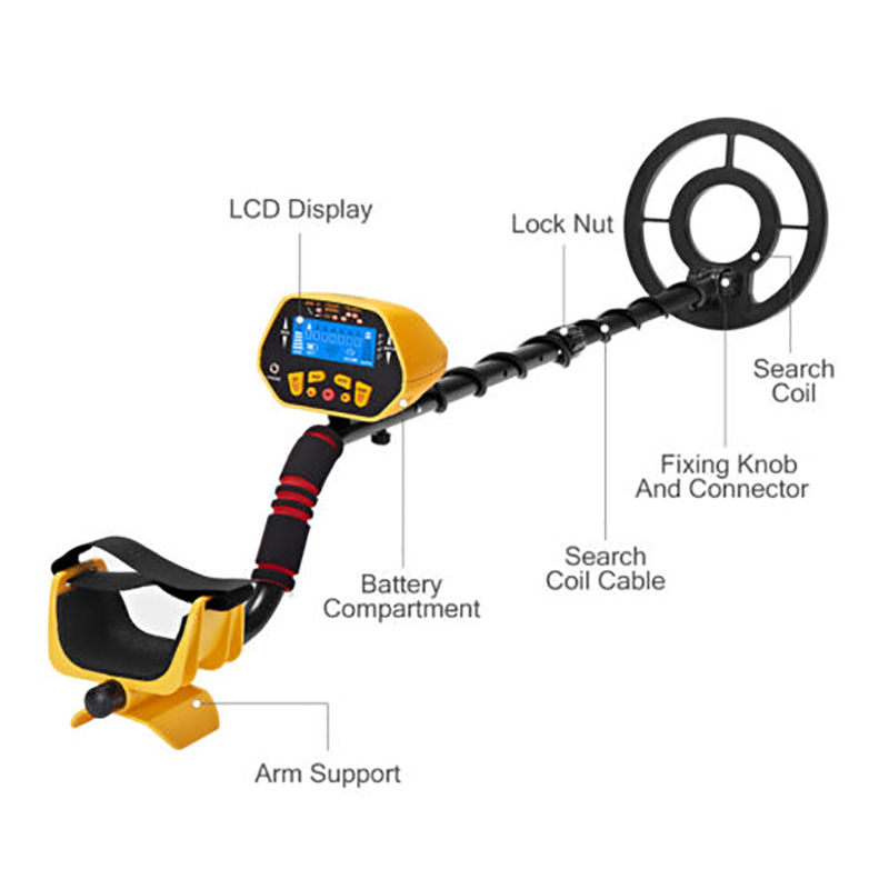 GC1028 Handle Held  Metal Detector Gold Tracker