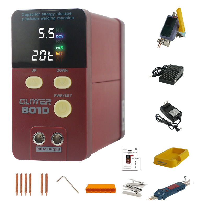 Hot Sales  SUNKKO 801D 801A 801B Capacitor Spot Welder For 18650 Battery