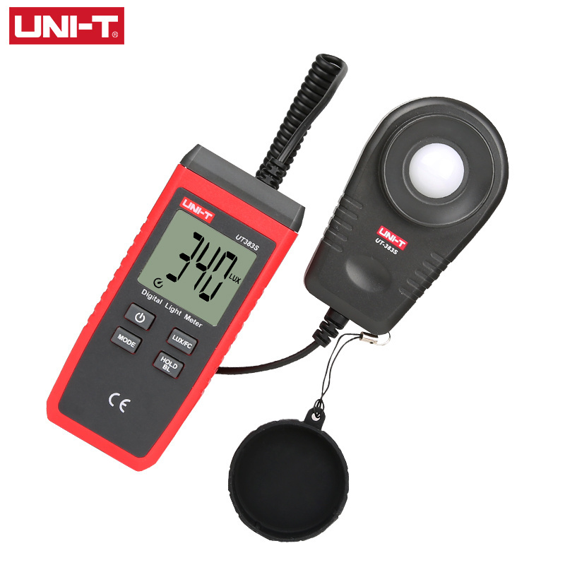 UNI-T UT383 UT383S  Digital illuminometer 200,000 LUX Mini Light Meter