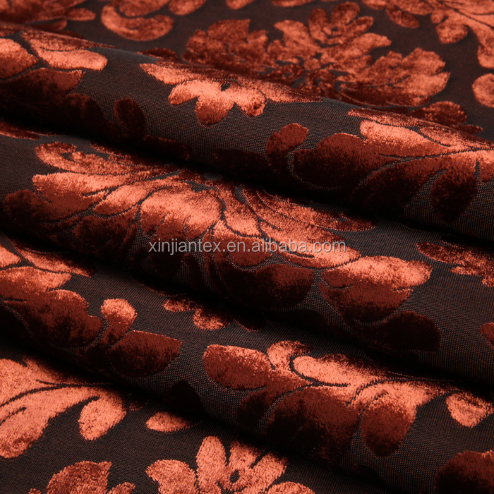 Wholesale Eco-friendly Textile Newest Screen Printing Silk Velvet Fabric