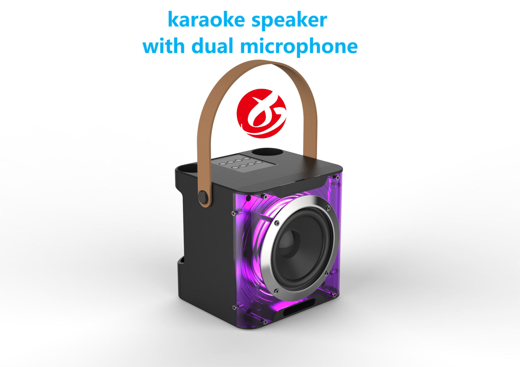 Karaoke Speaker Mini Bluetooth Big Size 2024 Led Tv Portable Party 10W Boss Speakers Sexy Radio Wireless Music Box