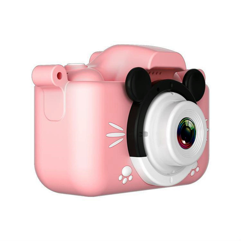 Lovely Mouse Gift Toy Camara 1080p Hd 12MP Photo Video Mini Cheap Toy Cartoon Digital Action Kids Camera For glirs with games