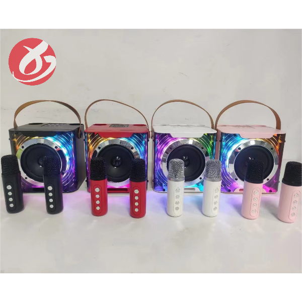 Karaoke Speaker Mini Bluetooth Big Size 2024 Led Tv Portable Party 10W Boss Speakers Sexy Radio Wireless Music Box