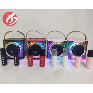 Karaoke Speaker Mini Bluetooth Big Size 2024 Led Tv Portable Party 10W Boss Speakers Sexy Radio Wireless Music Box