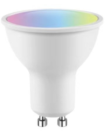 GU10 spotlight RGB+3CCT LED Smart WiFi+BLE dimmable mode APP control smart  GU10 spot light