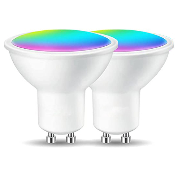 wifi alexa tuya anti glare led light gu10 lamp dimmable rgb cob zigbee gu10 smart led bulb