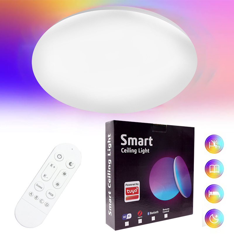 tuya wifi ceiling light led ceiling panel light tuya smart ceiling light