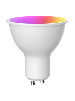 GU10 Spot Lighting Smart LED Light Spot Light, RGB+CCT Support Google Alex Assistant With Smart Life APP and Yandex