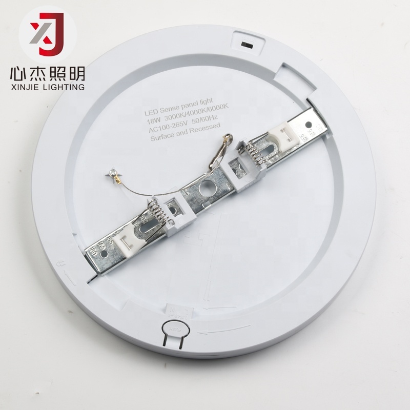 CE & ERP ceiling light CCT changing  recessed & surface mount  9W 12W 18W 24W  LED sensor backlit panel light ceiling