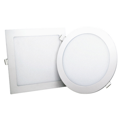 Factory Wholesale LED panel light Slim Round Square Indoor lighting LED panel light Ceiling 6w 12w 18w 24w