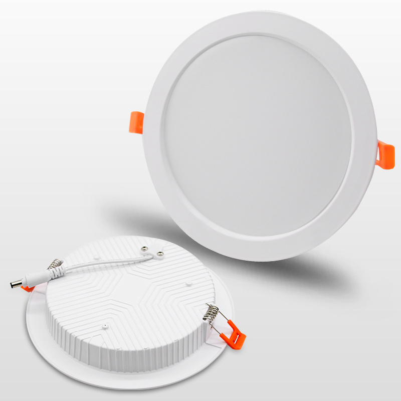 Aluminum housing round/square ceiling 7w recessed led down light