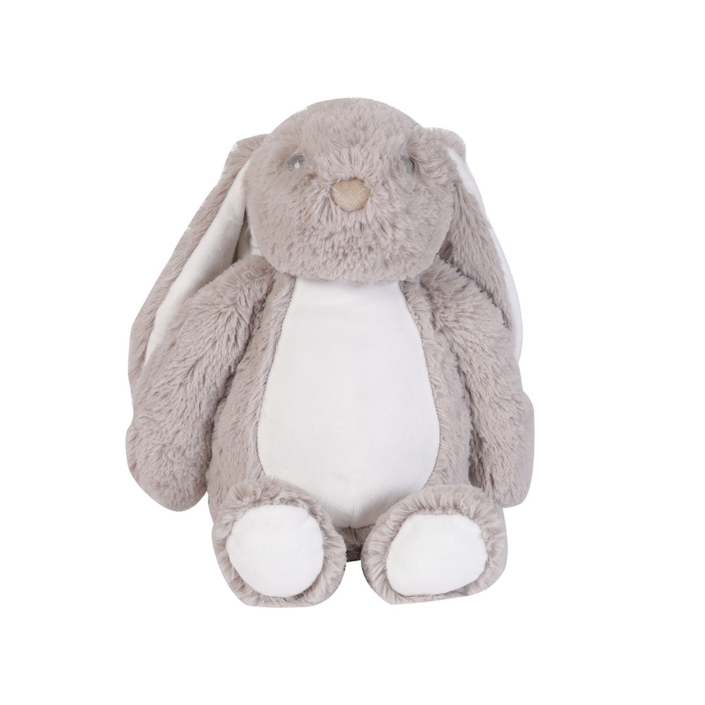 Soft toys baby plush toy gray rabbit stuffed animal