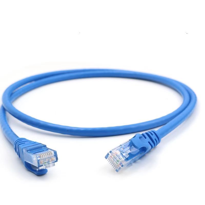 Factory Utp Cat5e Cat6 Patch Cord Rj45 Plug Network Cable Cat6a Ethernet Network Cable Communication Cables