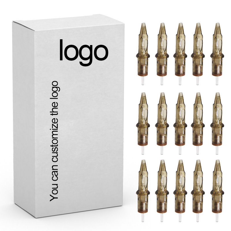 XJ Tattoo Cartridges Disposable 0.3MM 0.35MM cartuchos de tatuaje Tattoo Needle Cartridges for Tattooing