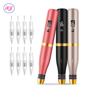 XJ Professional Tattoo Machines Wireless Permanent Makeup Machine Pen High Speed Motor Microblading Tattoo Machine