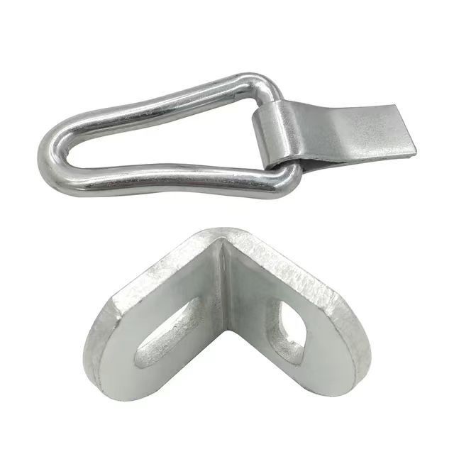 wholesale  high quality accessories Roller Shutter Door Hook Lock for manual roll up door flat ground