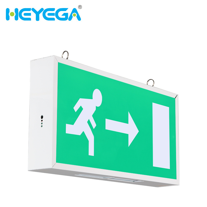 hanging mount battery powered emergency exit signs