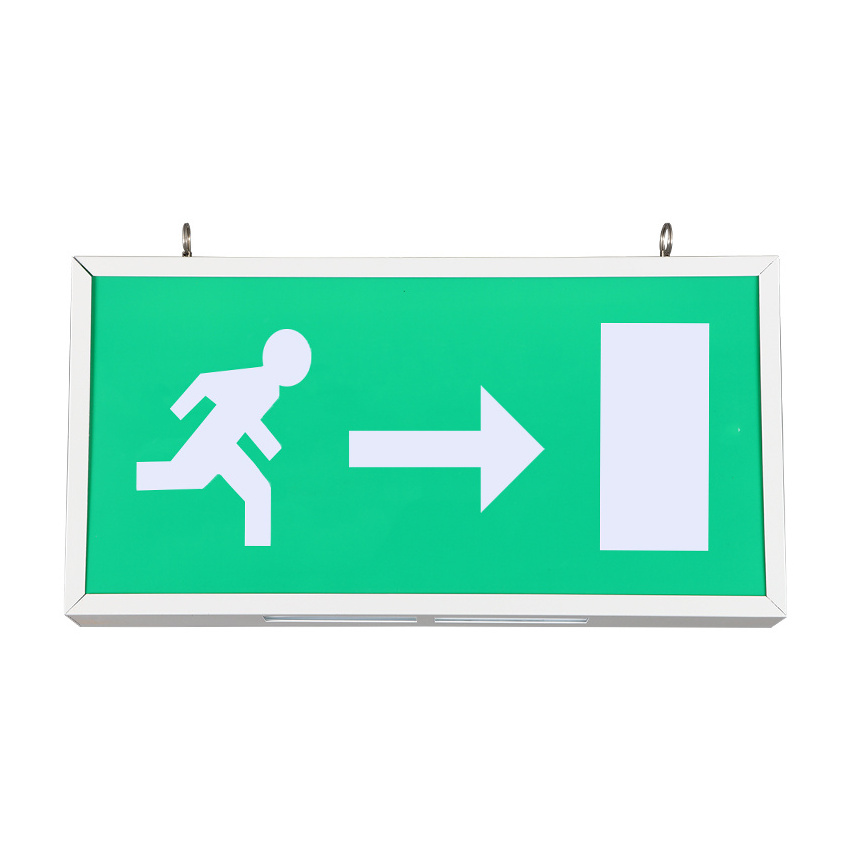 hanging mount battery powered emergency exit signs